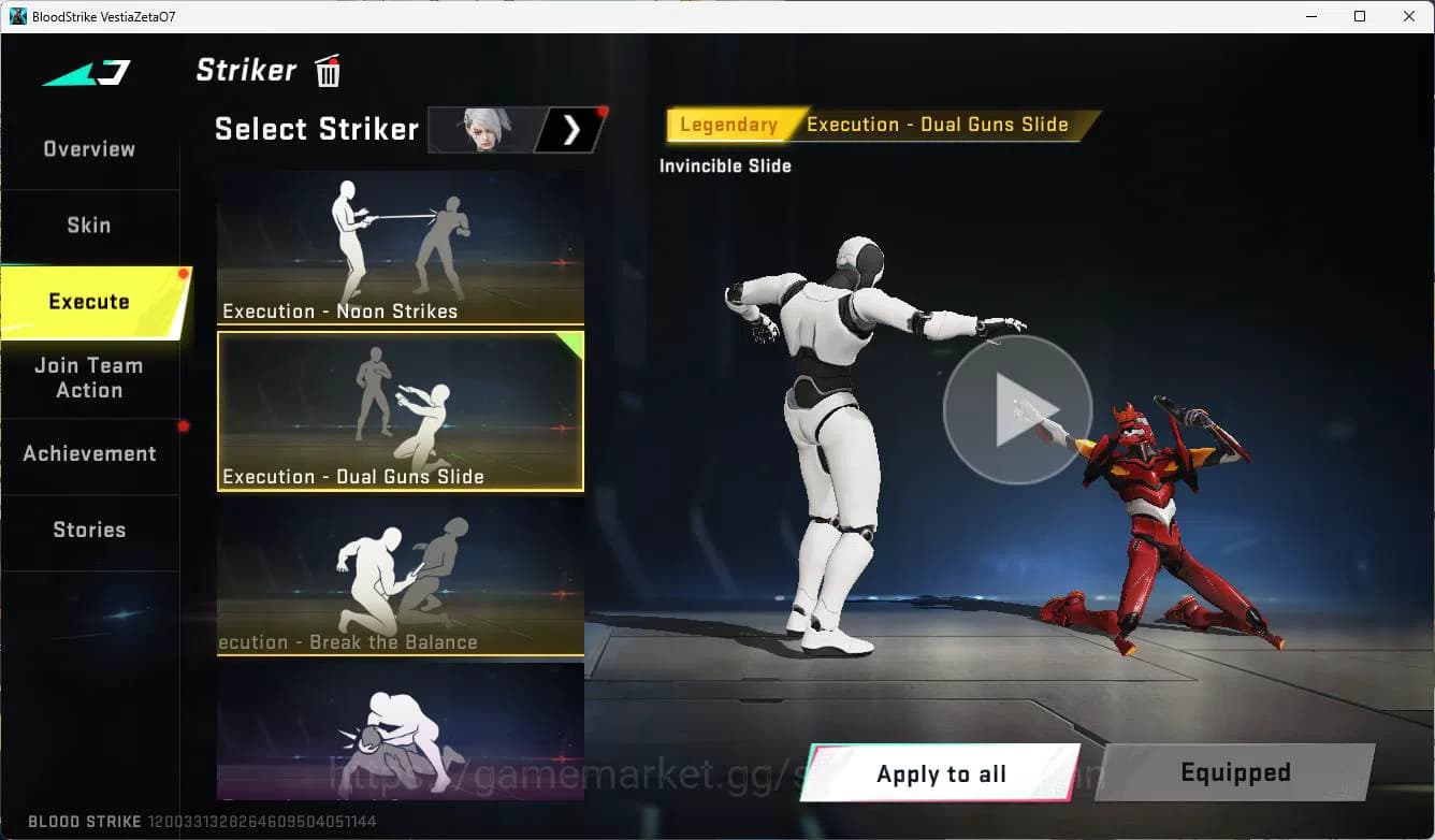 Blood Strike Accounts ASIA| evangel katya, ulta (val, nova, jet), ultra image 3