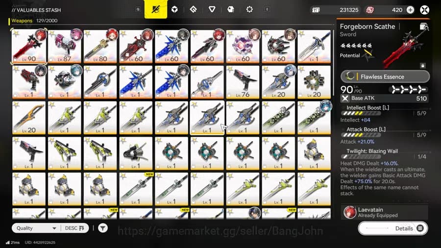 Arknights: Endfield Accounts ASIA | Mid Game|4 Limit + 3 Sign| Laevatain +Sign, image 5