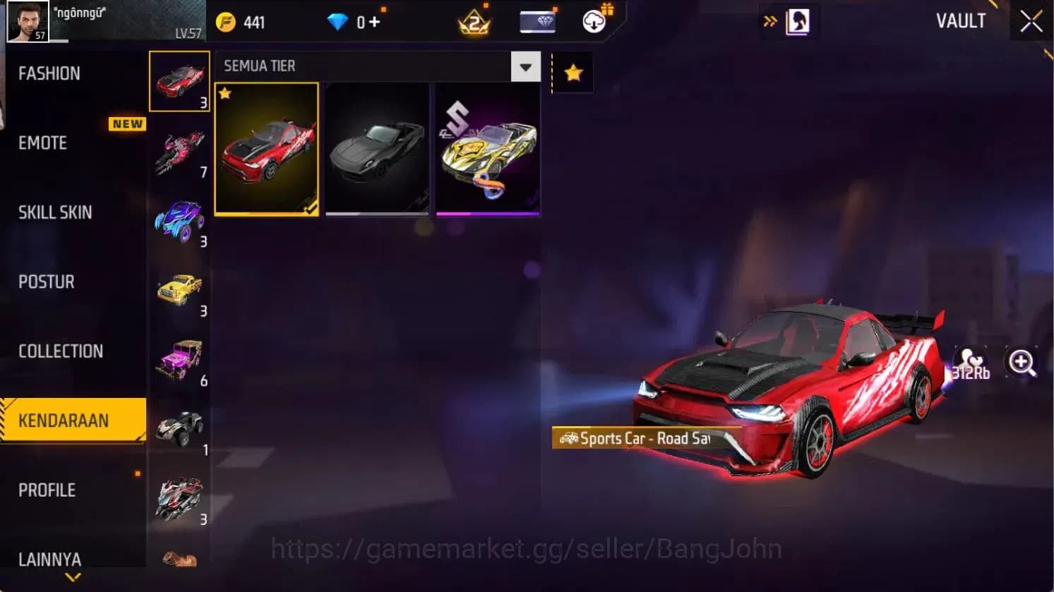 Free Fire Accounts Indonesia | Vault 149 | 2 Evo weapon skins Lv.2, 1 image 13