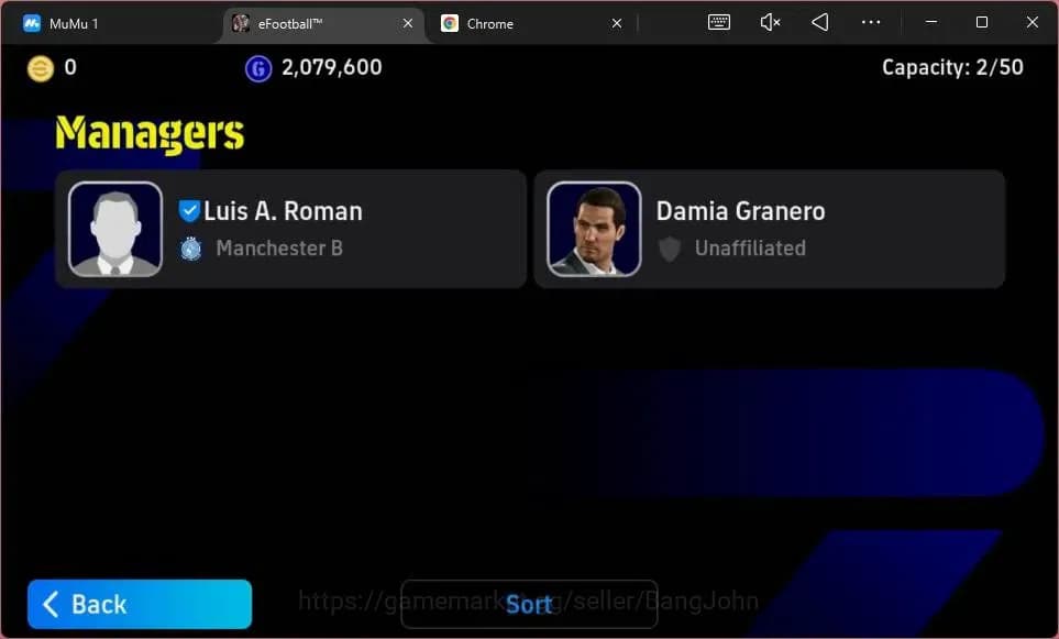 eFootball Accounts ANDROID|PW 3114|Epc Marcelo CollabNaruto|Epc Rober image 4
