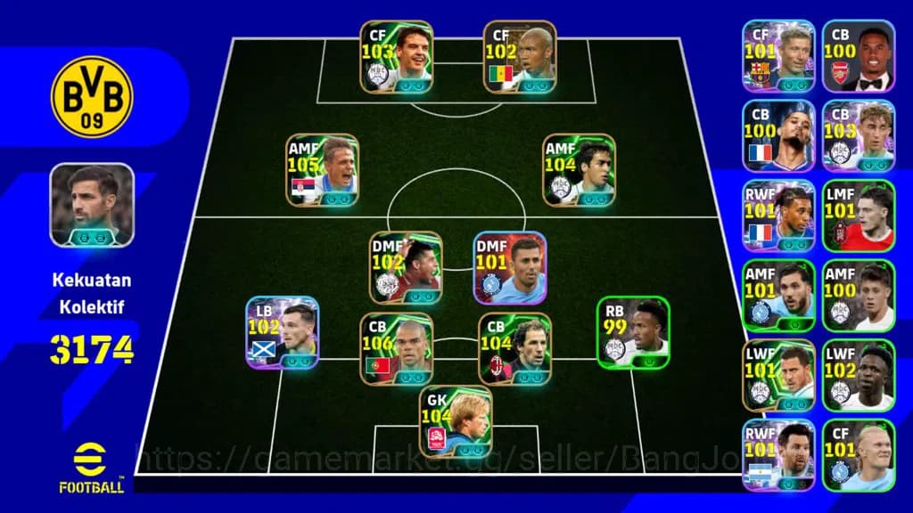 eFootball Accounts Android|PW 3174|Pepe epic,stojkovic epic,morientes image 1