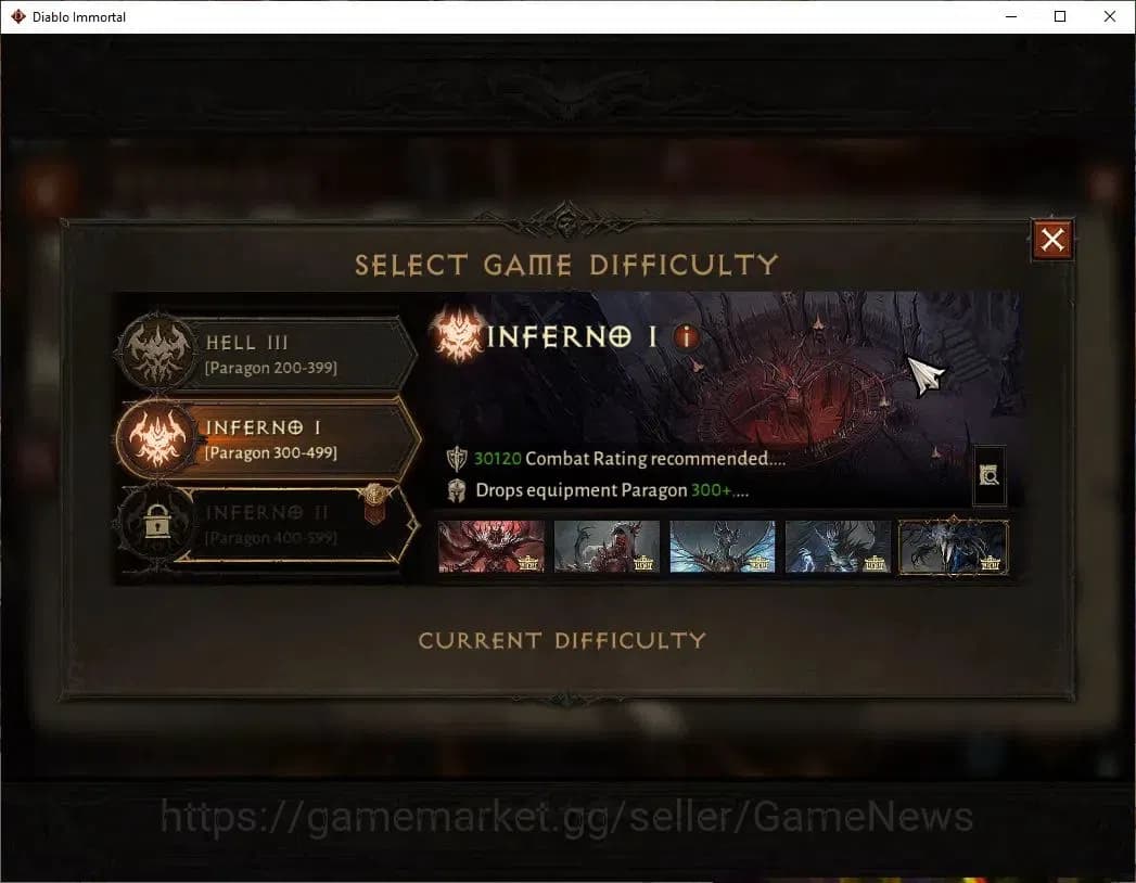 Diablo Immortal Accounts EU - Sescheron|CS ON|Lv60(429)|Crusader|CR 33k|Res image 14