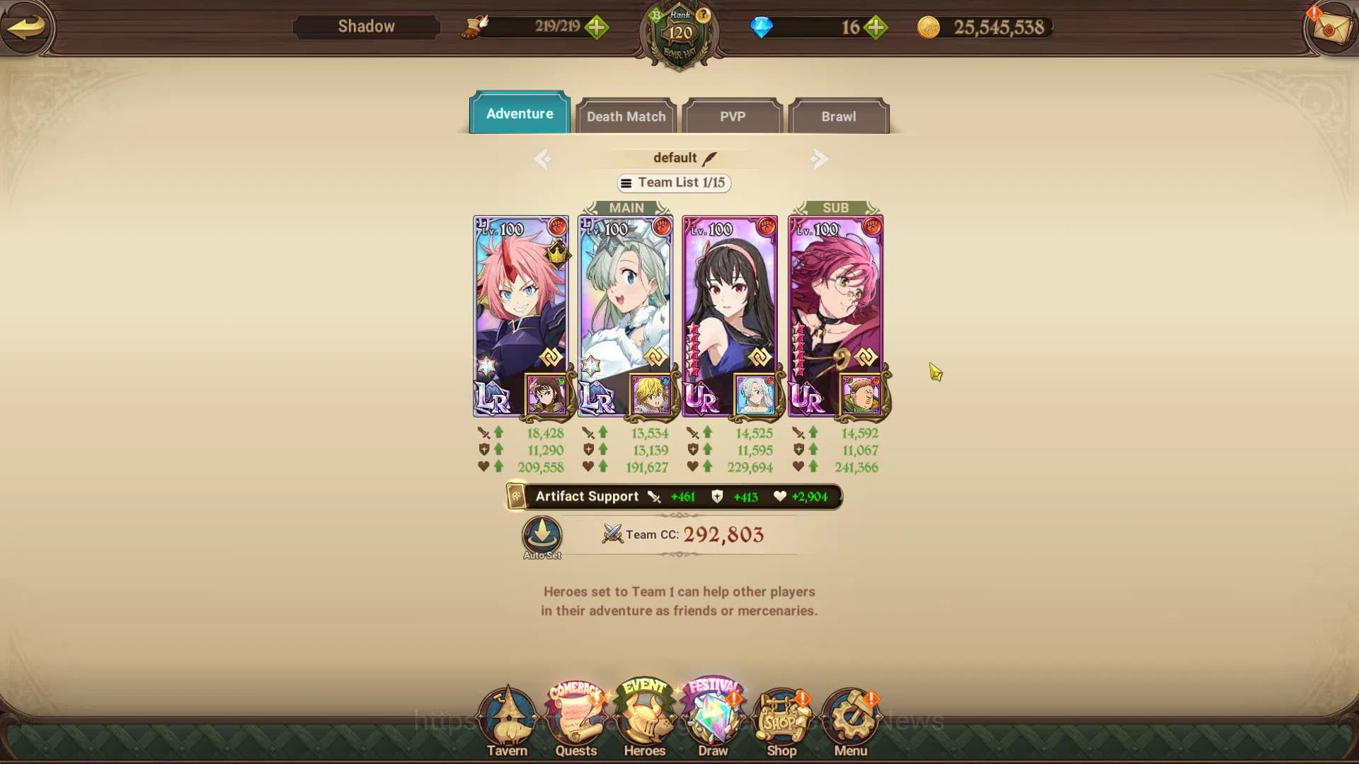 The Seven Deadly Sins: Grand Cross Accounts Asia|4,9M CC|2 LR+5 UR+Collab [Tensura,TOG,Overlor image 12