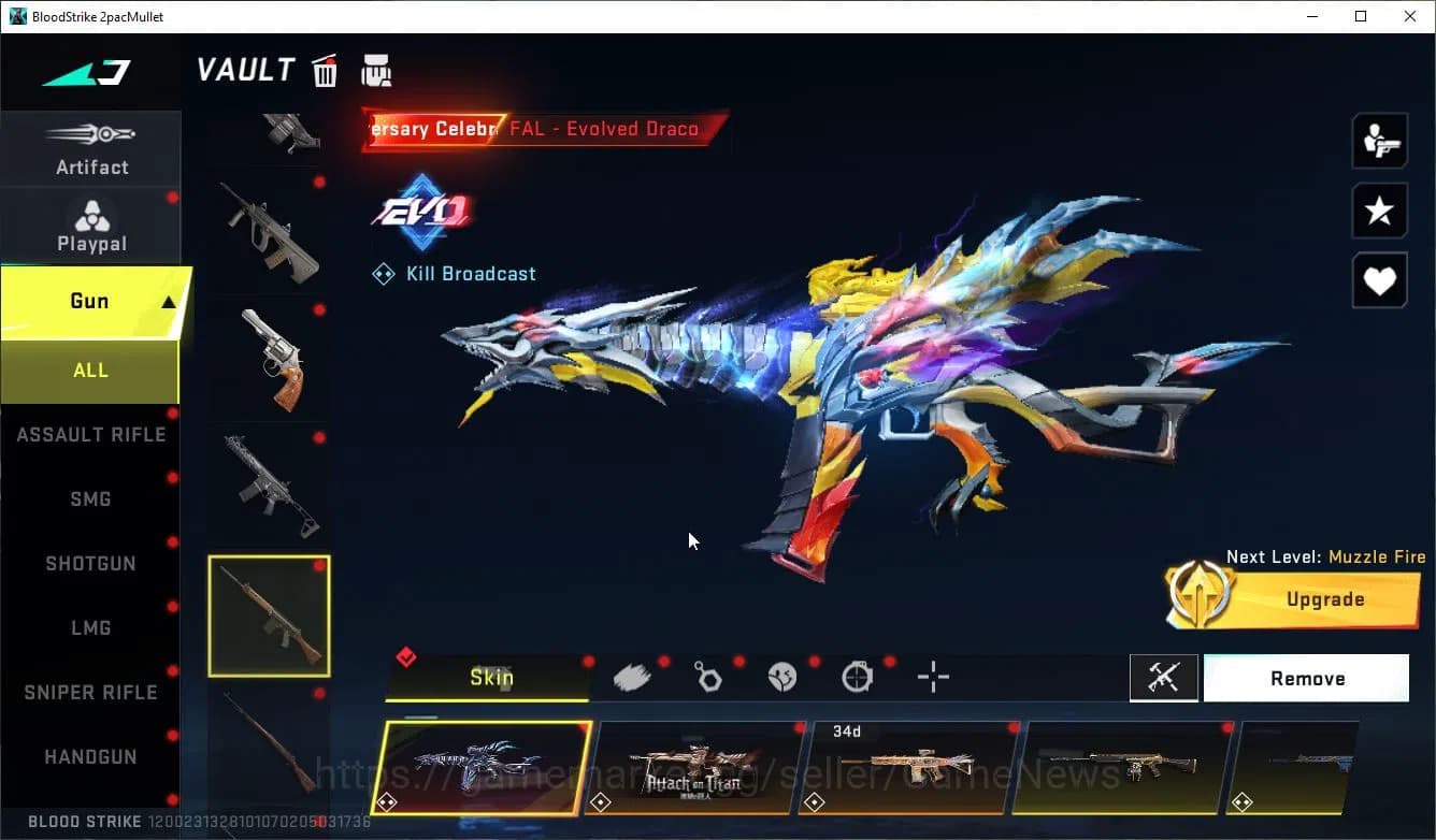 Blood Strike Accounts ASIA|MELE TalonKnife,Shuriken,LightBlade+15 ULTRA[ image 19