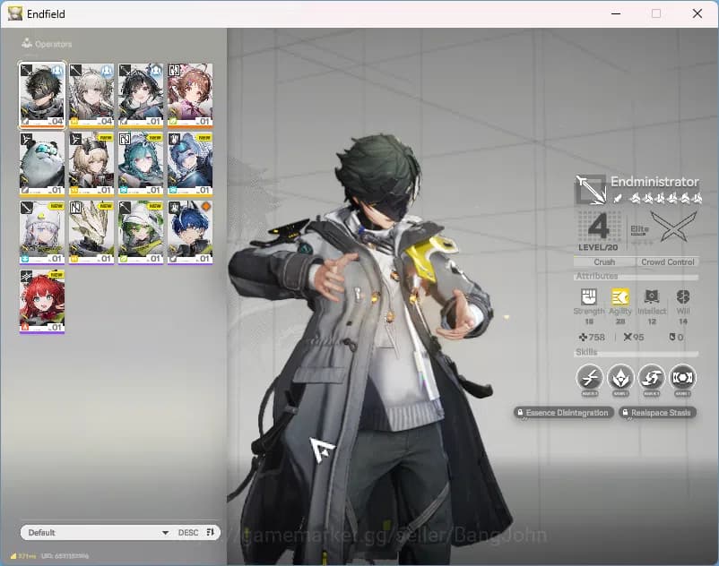 Arknights: Endfield Accounts Starter Fresh | NA/EU | New Horizons On | Day 2 Si image 1