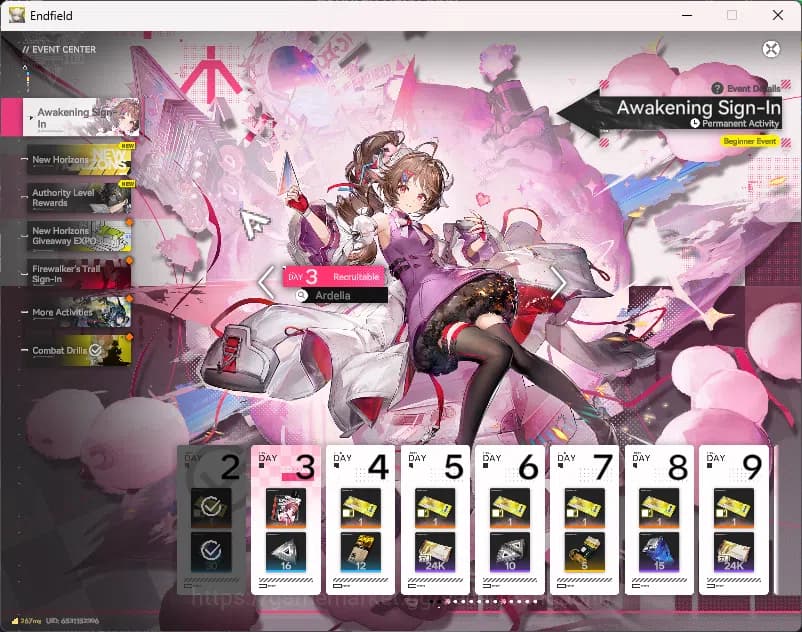 Arknights: Endfield Accounts Starter Fresh | NA/EU | New Horizons On | Day 2 Si image 7