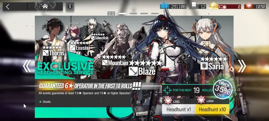 Arknights Accounts Lv 8 | 69 Operator+ 2 Outfits | 2 Limited | [Silve image 2