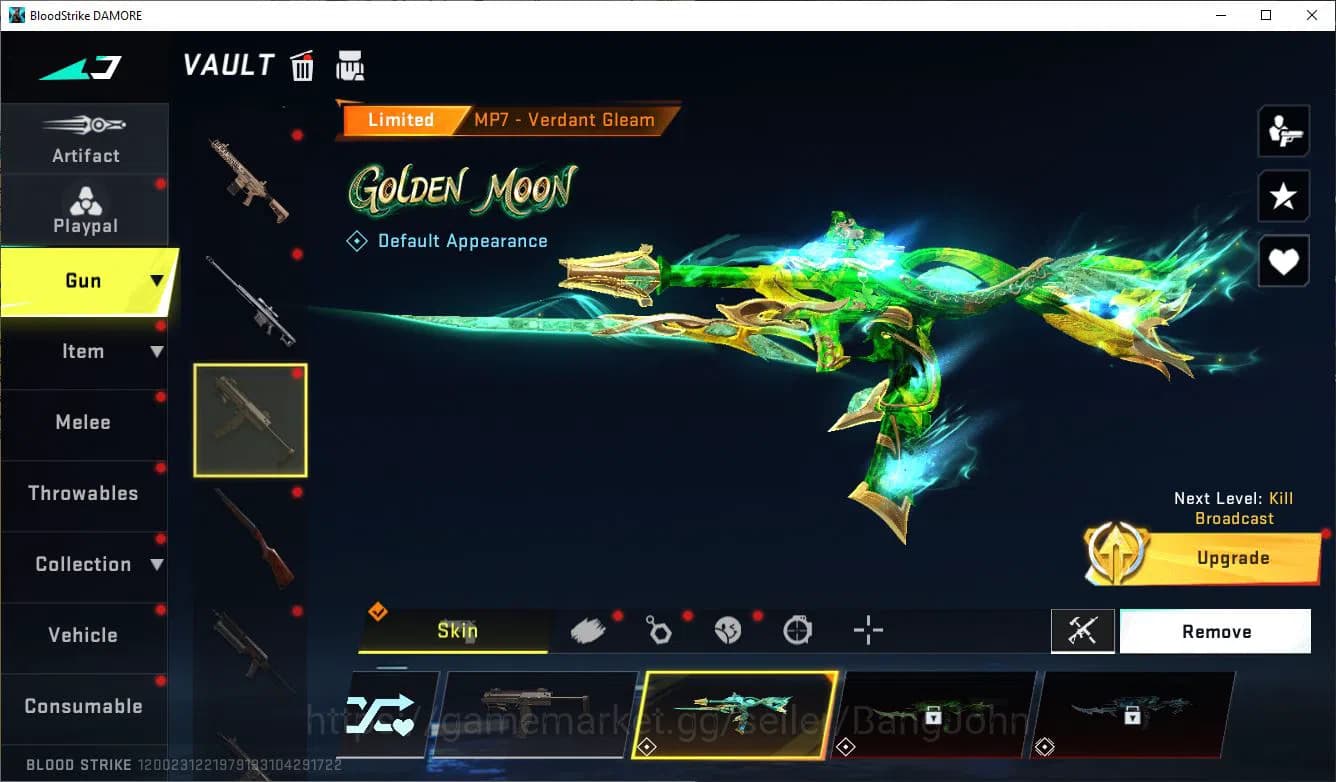 Blood Strike Accounts ASIA|COLLAB=KAR98K,AK47,DBZ95|LIMITED=AR97,MP7,BTF image 8