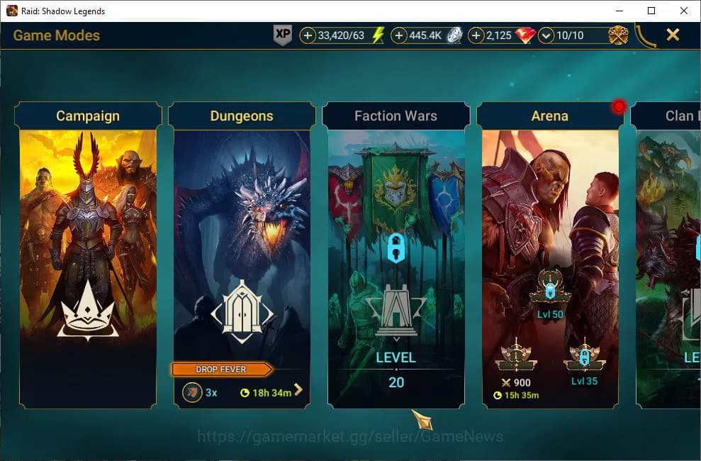 Raid: Shadow Legends Accounts Lv16 451K Power|1 Mythical(Alaz TheSunbearer)|19 L image 17