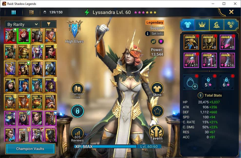 Raid: Shadow Legends Accounts Lv16 451K Power|1 Mythical(Alaz TheSunbearer)|19 L image 4