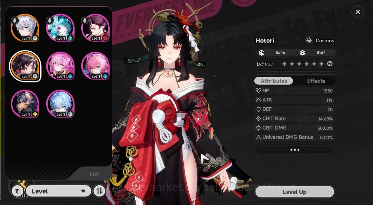 Neverness to Everness Accounts Global EU |HL 3| 1 SSR Limited Hotori+Sign +1 S-Cl image 1