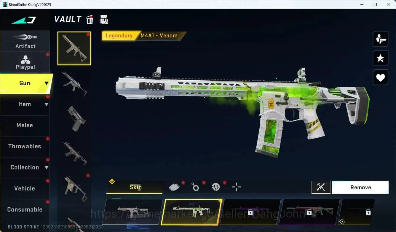 Blood Strike Accounts ASIA | ULTRA ETHAN | 1 LEGENDARY GUN | 2 LEGENDARY image 4