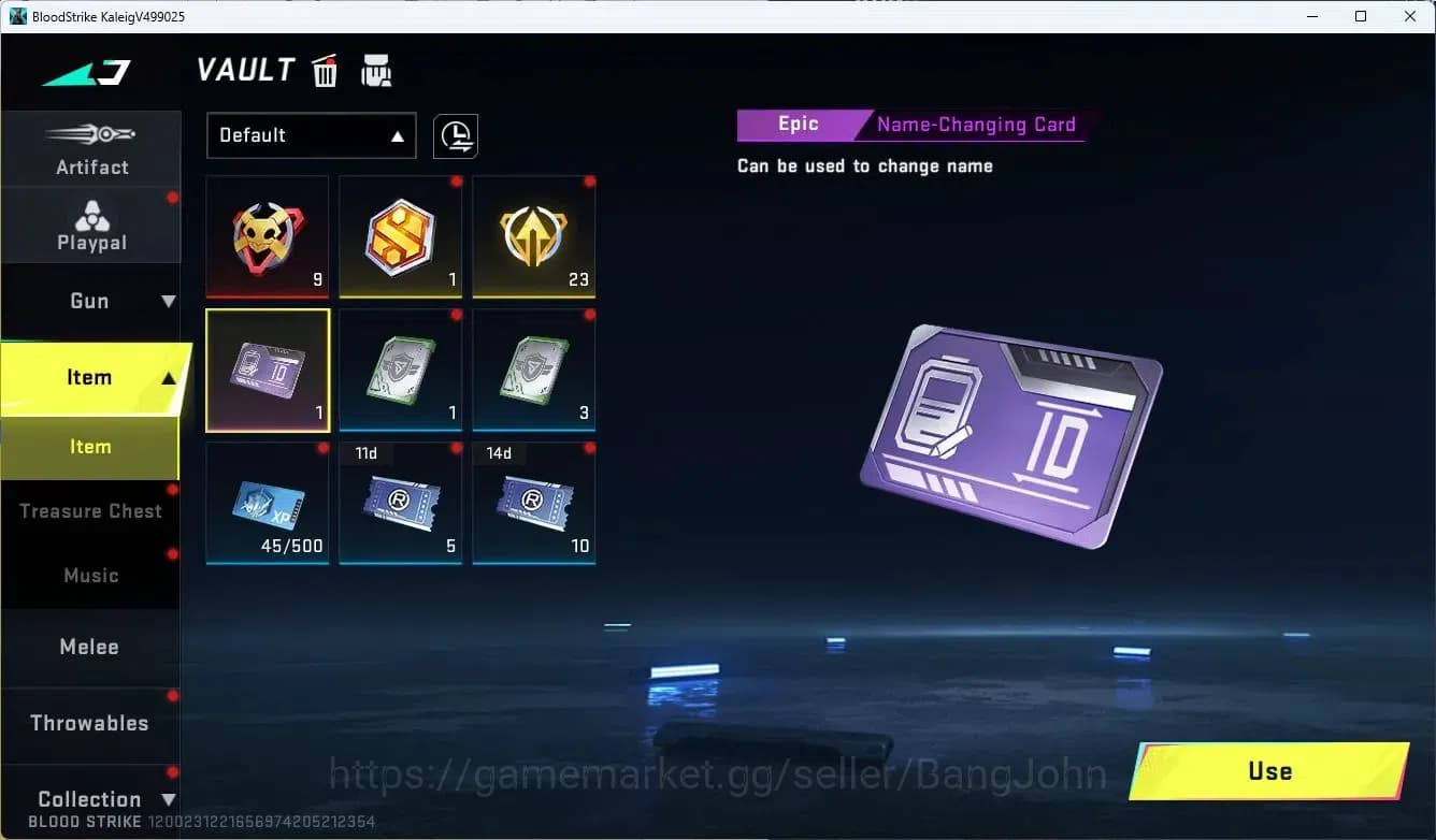 Blood Strike Accounts ASIA | ULTRA ETHAN | 1 LEGENDARY GUN | 2 LEGENDARY image 5