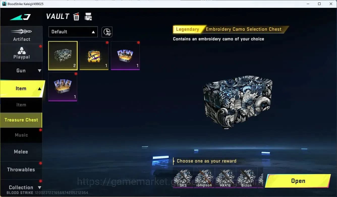 Blood Strike Accounts ASIA | ULTRA ETHAN | 1 LEGENDARY GUN | 2 LEGENDARY image 6