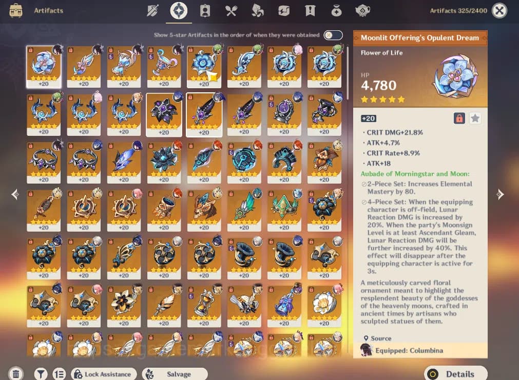 Genshin Impact Accounts ASIA|AR60|ENDGAME|19Limited+13(*5Weapon)|PremTeam image 15