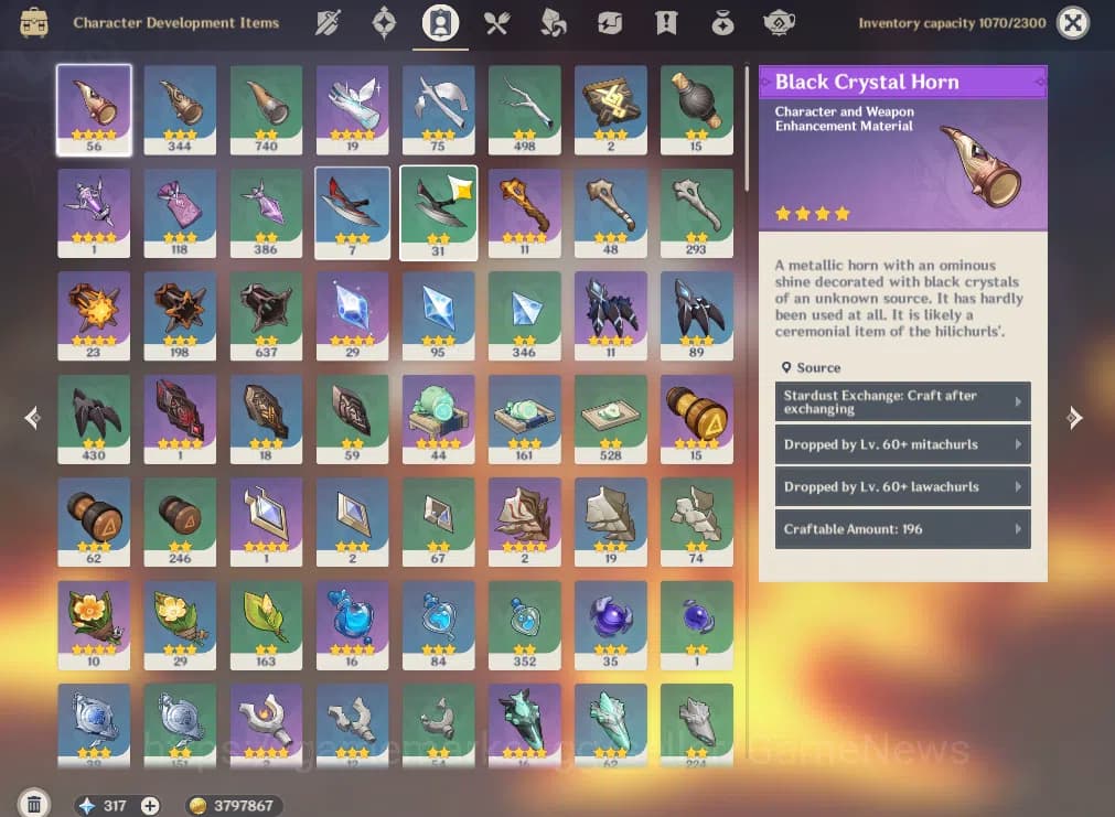 Genshin Impact Accounts ASIA|AR60|ENDGAME|19Limited+13(*5Weapon)|PremTeam image 16