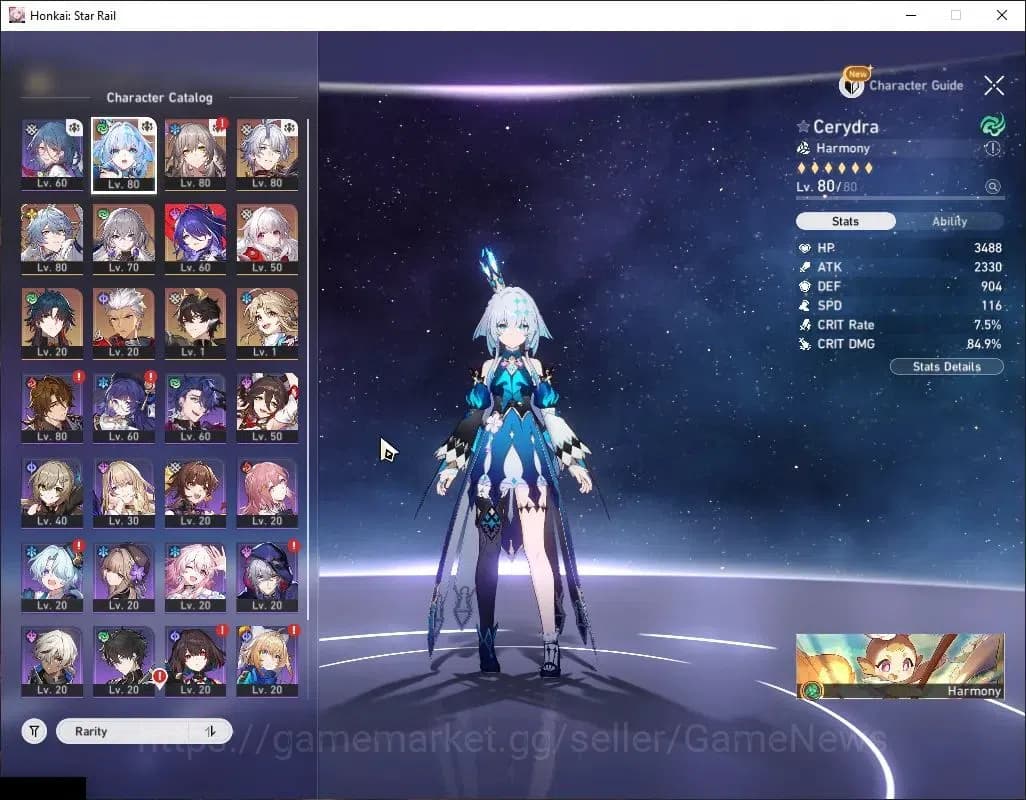 Honkai Star Rail Accounts Asia|TL 64|Phainon Prem Team|7 Limited|Acheron+Sig image 4