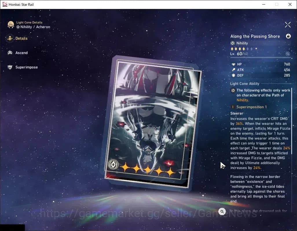 Honkai Star Rail Accounts Asia|TL 64|Phainon Prem Team|7 Limited|Acheron+Sig image 6