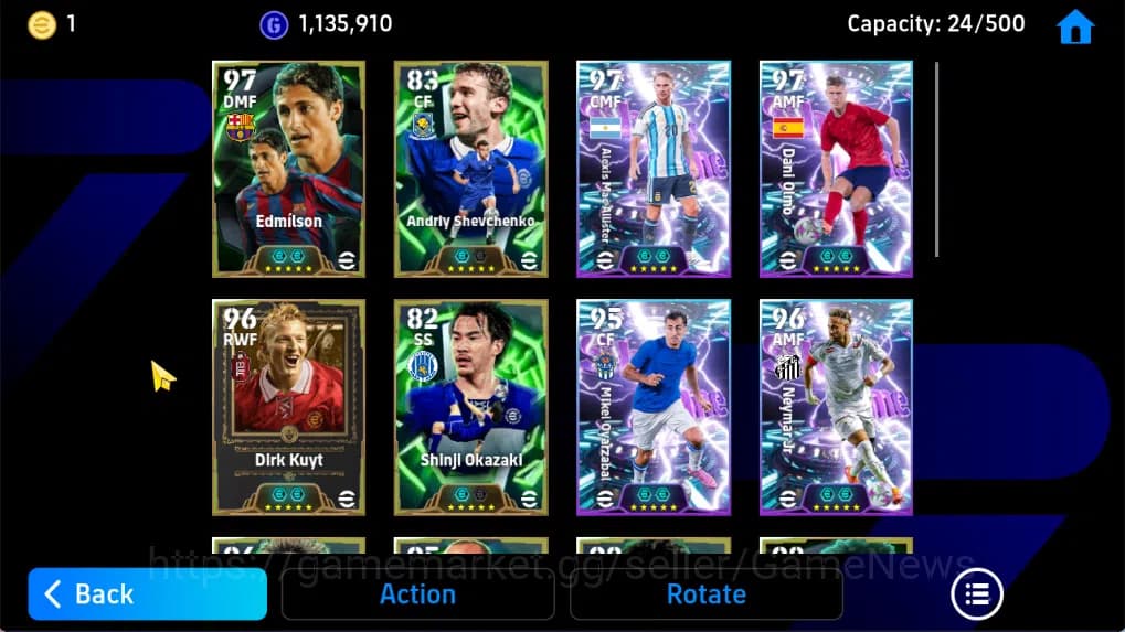 eFootball Accounts Mobile|Bullet Header(Andry Shevchenko),VisionPass( image 5