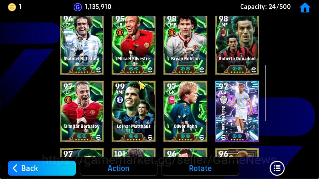 eFootball Accounts Mobile|Bullet Header(Andry Shevchenko),VisionPass( image 6