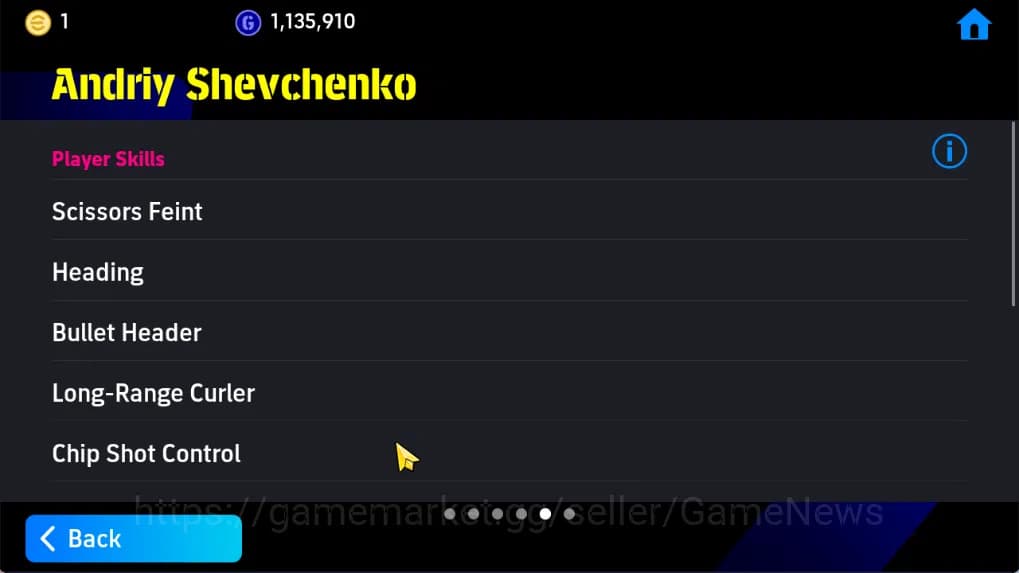 eFootball Accounts Mobile|Bullet Header(Andry Shevchenko),VisionPass( image 8