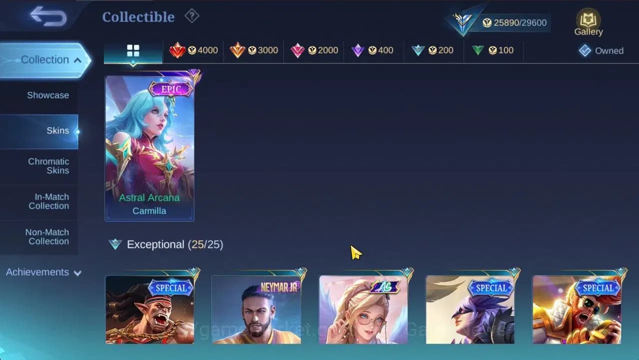 Mobile Legends: Bang Bang Accounts Hero 96|Skin 128|High Honor 32|CC Natalia,LB[Harit image 18
