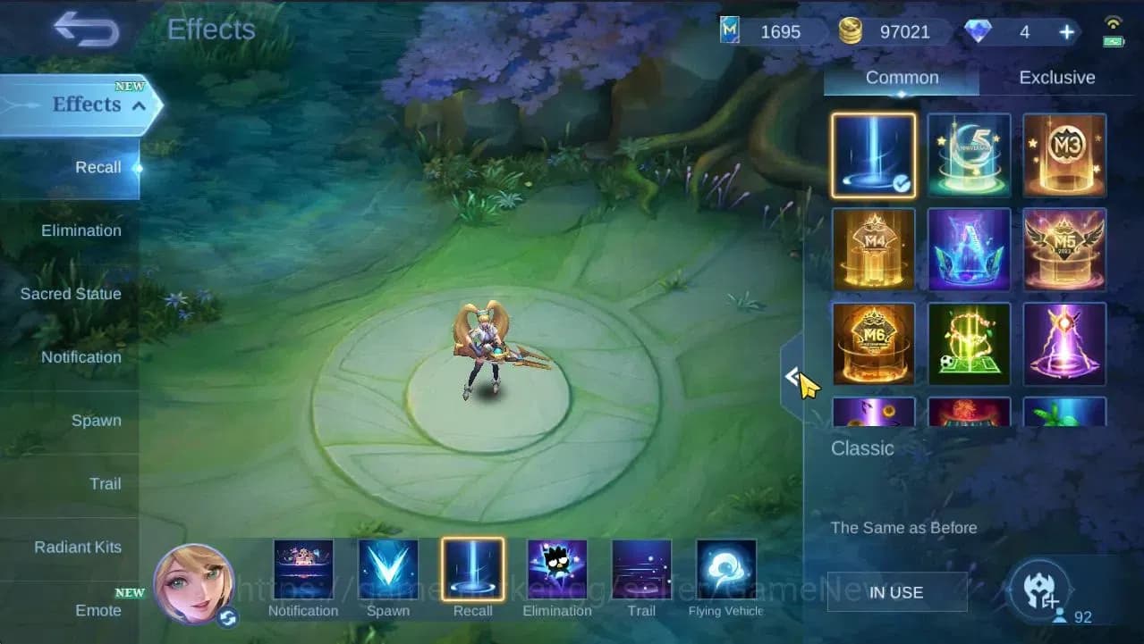 Mobile Legends: Bang Bang Accounts Hero 96|Skin 128|High Honor 32|CC Natalia,LB[Harit image 8