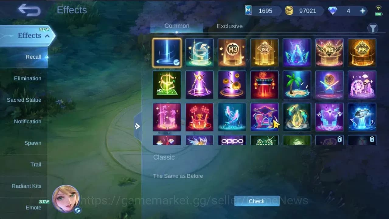 Mobile Legends: Bang Bang Accounts Hero 96|Skin 128|High Honor 32|CC Natalia,LB[Harit image 9