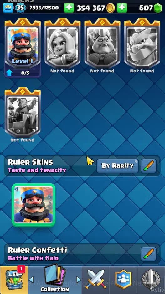 Clash Royale Accounts Lv 37|Trophy 7279|KTL 12|Limited Skin|Card 121| 2 image 20