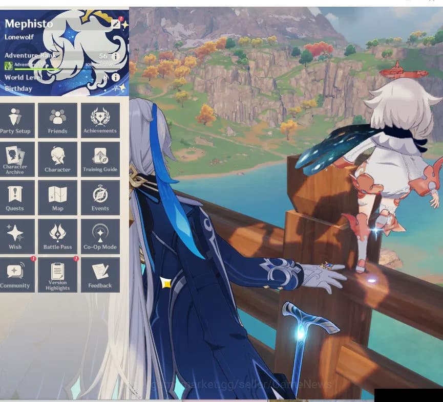 Genshin Impact Accounts Asia|AR 56|5 Limited +5(*5Weapon)|(Neuvillate,Wrio image 1