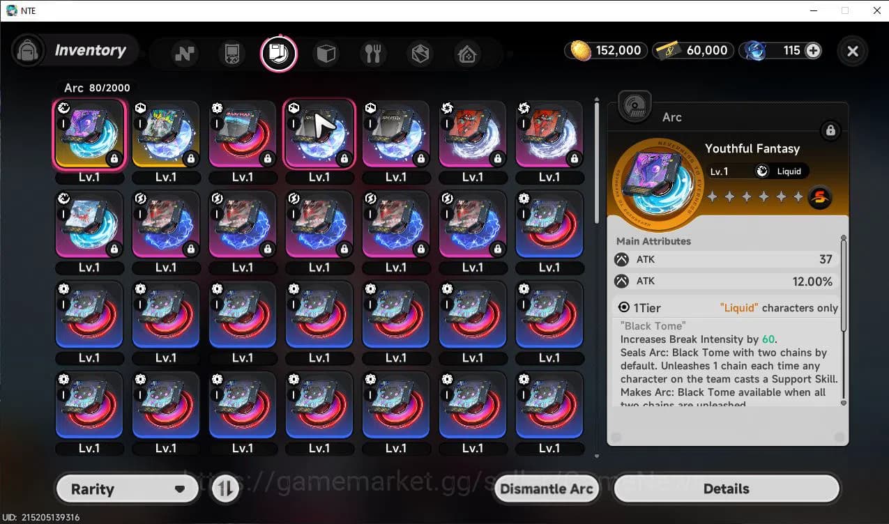 Neverness to Everness Accounts GLOBAL EU|HL 3| 1 SSR Limited Nanally |4 SR|2 S Ar image 7