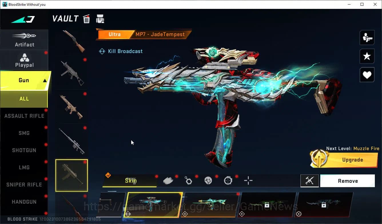 Blood Strike Accounts ASIA|MELE Scythe-LunaS+Collab 7DS[AK47,Karl98,QBZ9 image 10