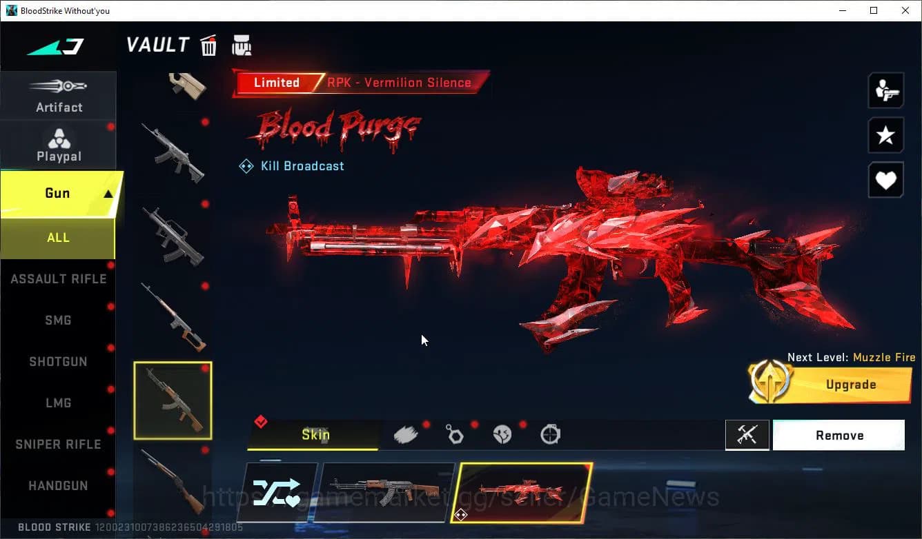 Blood Strike Accounts ASIA|MELE Scythe-LunaS+Collab 7DS[AK47,Karl98,QBZ9 image 12