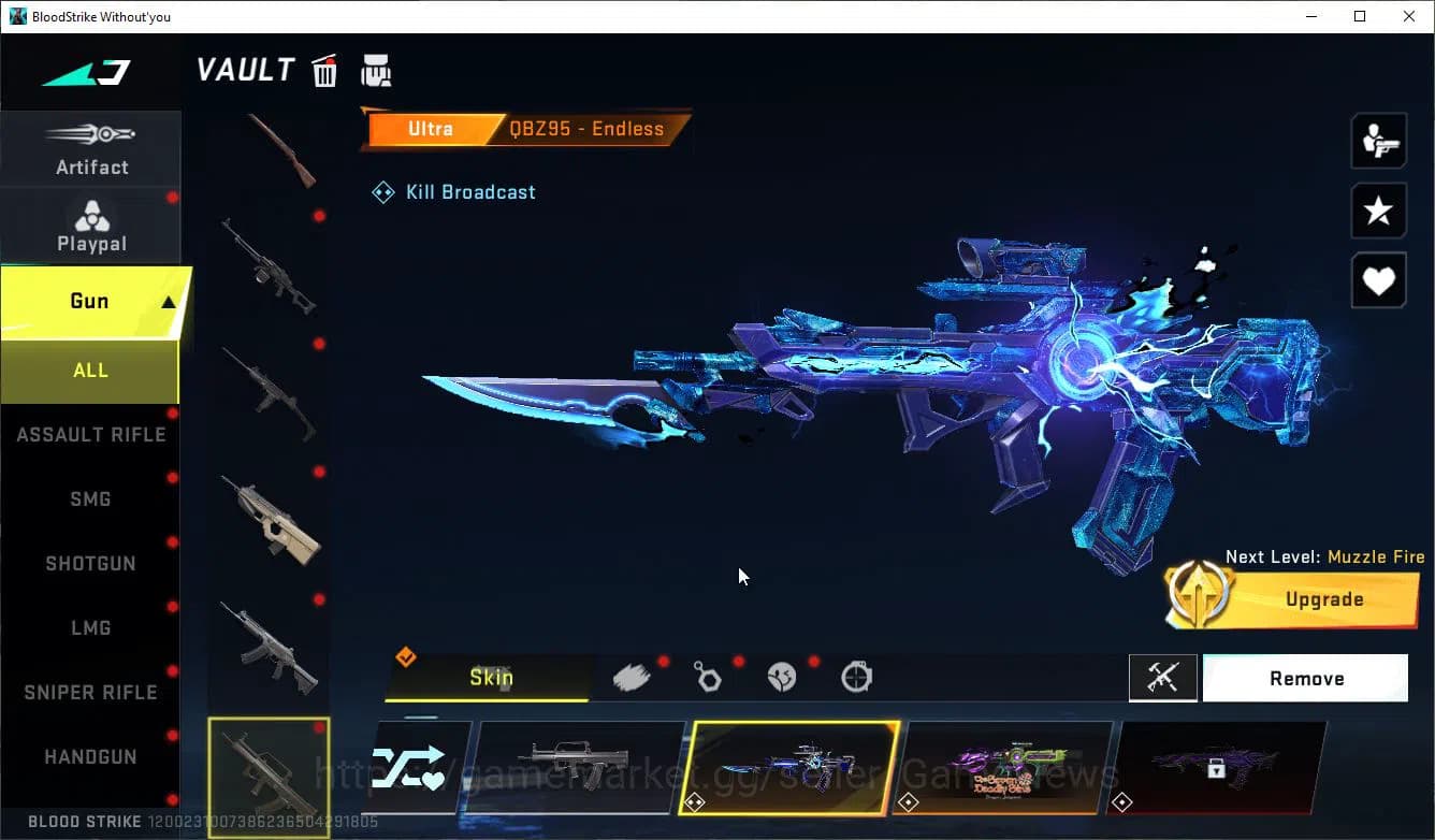 Blood Strike Accounts ASIA|MELE Scythe-LunaS+Collab 7DS[AK47,Karl98,QBZ9 image 13