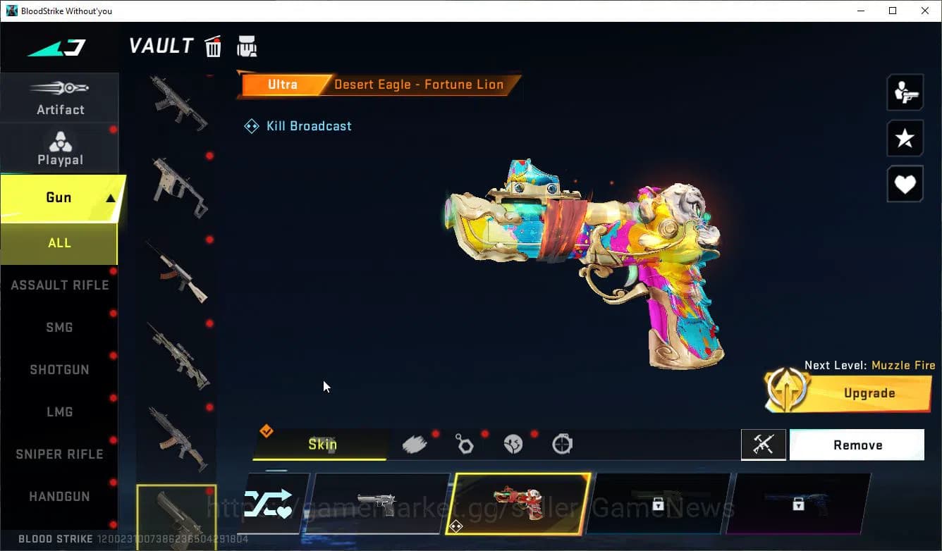 Blood Strike Accounts ASIA|MELE Scythe-LunaS+Collab 7DS[AK47,Karl98,QBZ9 image 18