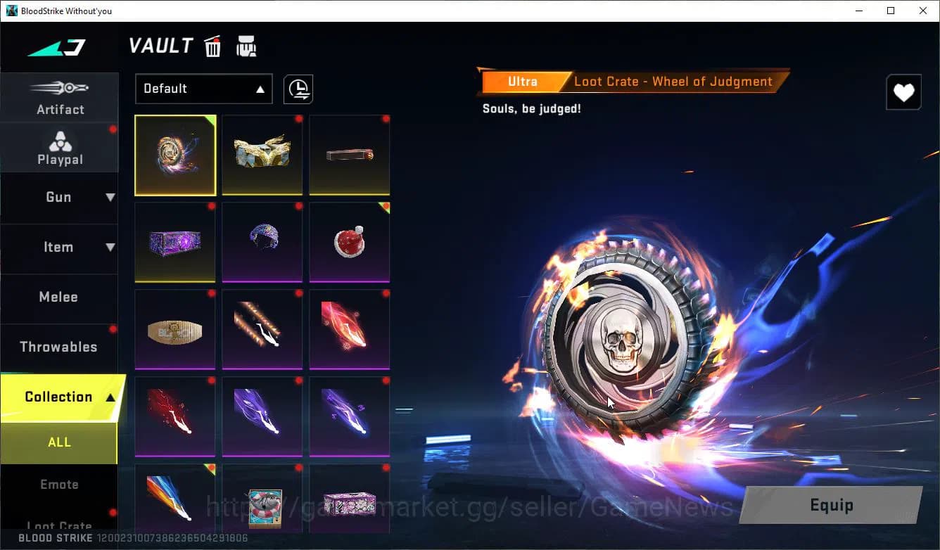 Blood Strike Accounts ASIA|MELE Scythe-LunaS+Collab 7DS[AK47,Karl98,QBZ9 image 5