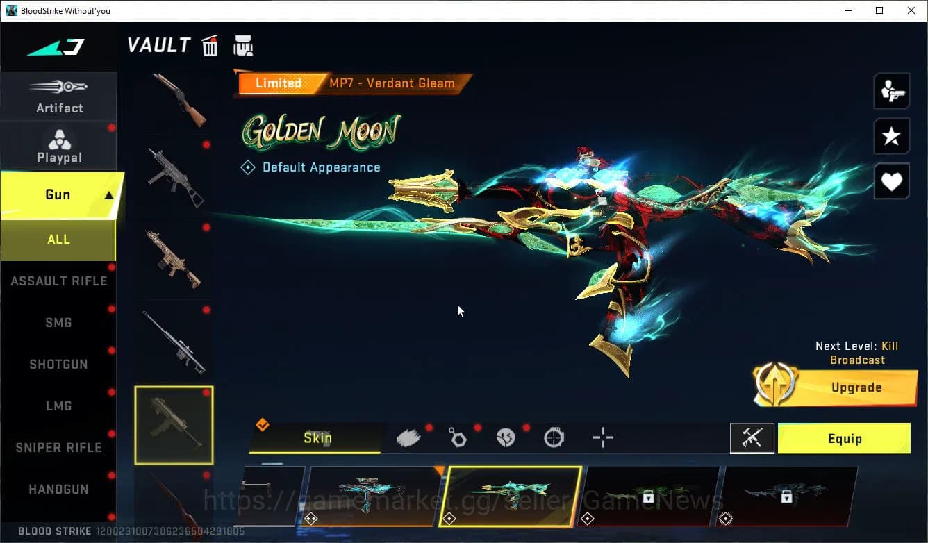 Blood Strike Accounts ASIA|MELE Scythe-LunaS+Collab 7DS[AK47,Karl98,QBZ9 image 9