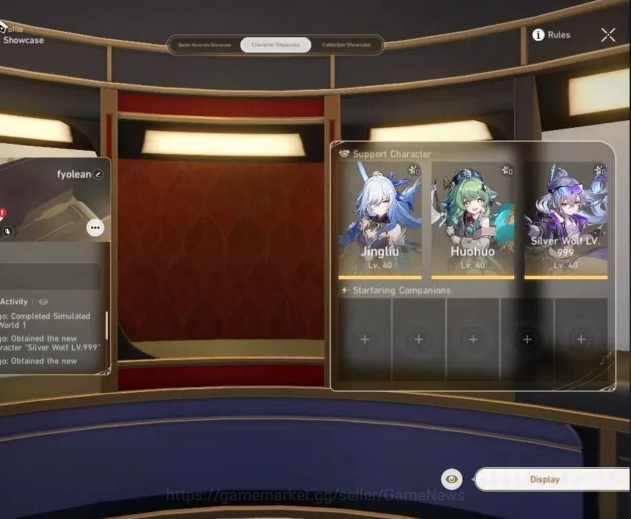 Honkai Star Rail Accounts Asia|TL 20| 3 Limited | SW 999, Huohuo, Jingliu | image 2