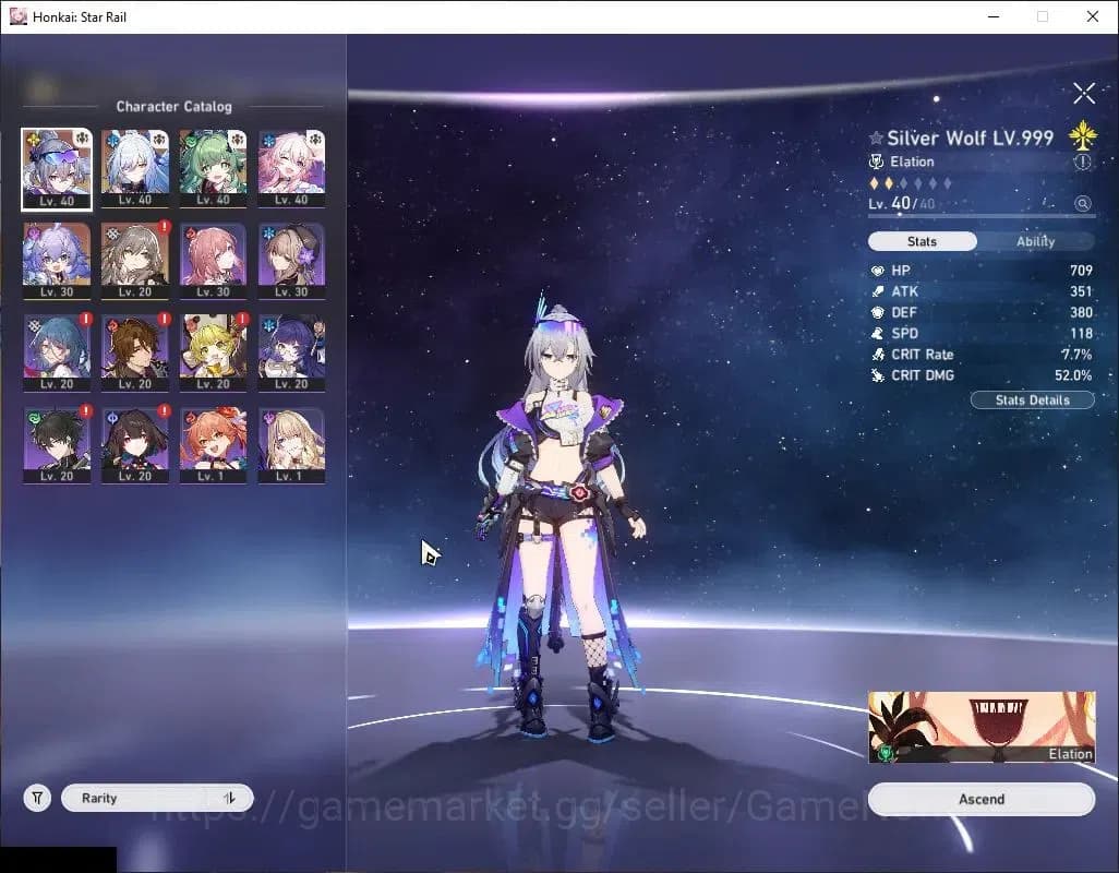Honkai Star Rail Accounts Asia|TL 20| 3 Limited | SW 999, Huohuo, Jingliu | image 4