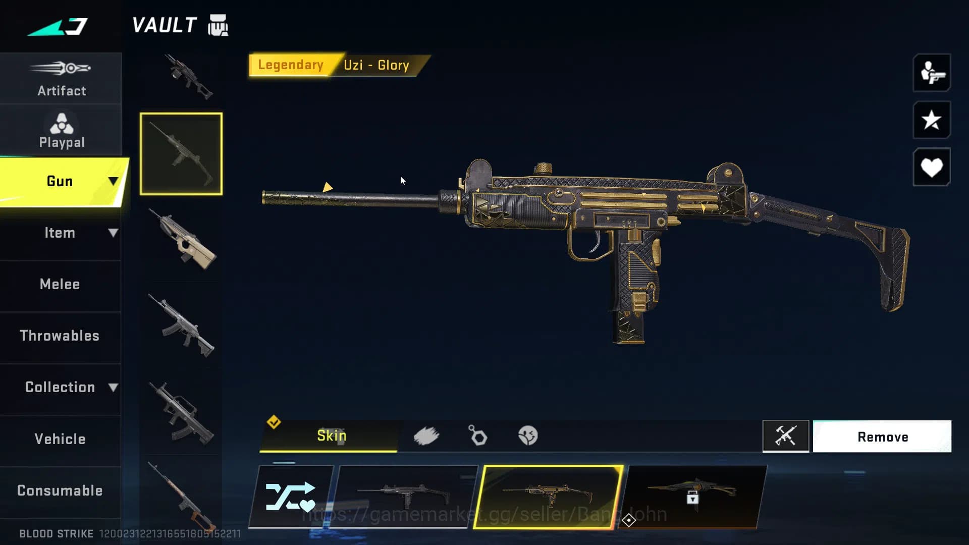 Blood Strike Accounts Asia | 4 7DS guns (AK47, M700, Kar98k, QBZ95), Ble image 14