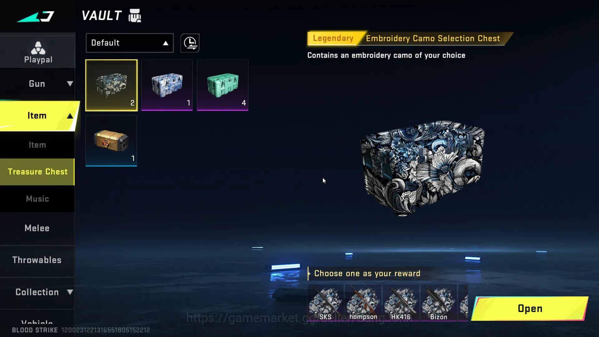 Blood Strike Accounts Asia | 4 7DS guns (AK47, M700, Kar98k, QBZ95), Ble image 18