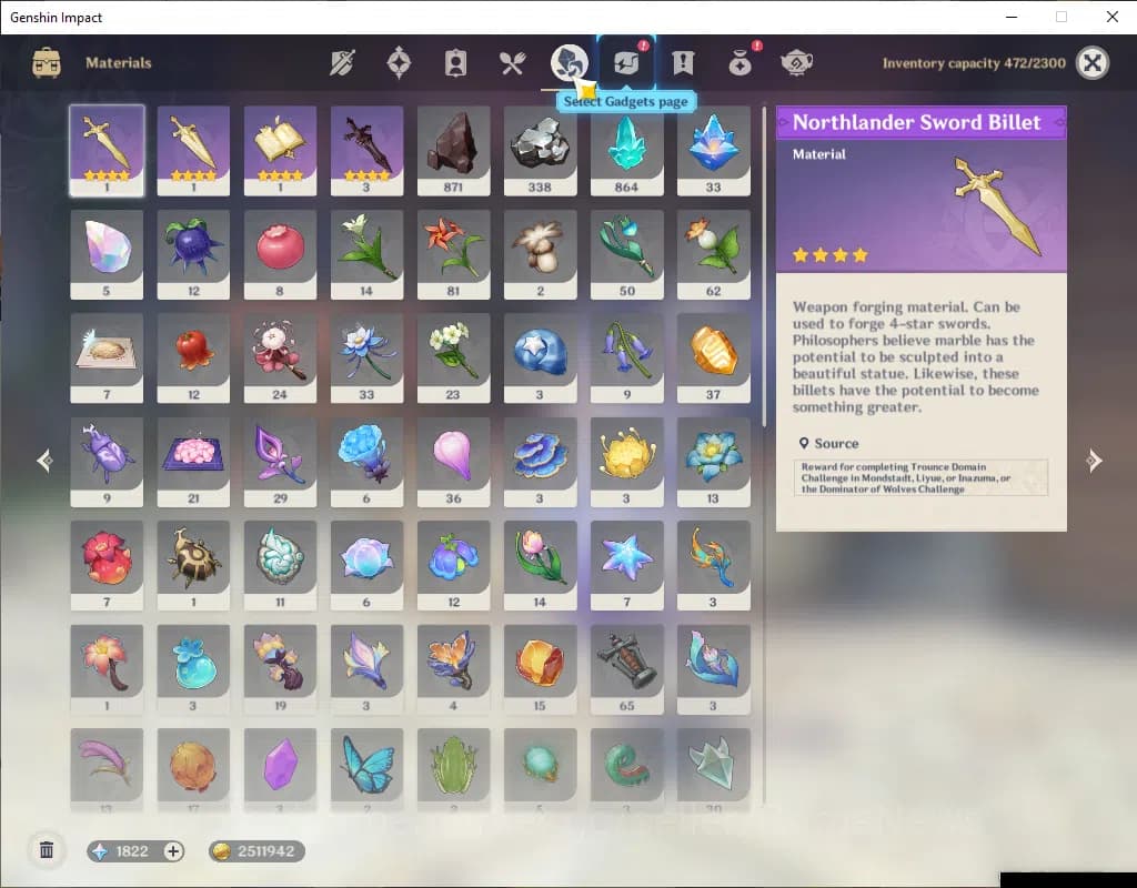 Genshin Impact Accounts ASIA|AR 49|Prime Team Skirk|4 Limited+1(*5Wep)|Ski image 8