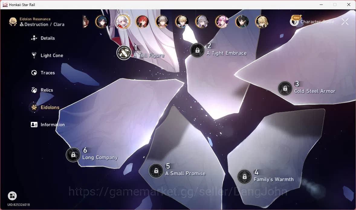 Honkai Star Rail Accounts ASIA|TL 65|15 limit|Archer prem,YaoGuang,Aglaea si image 11