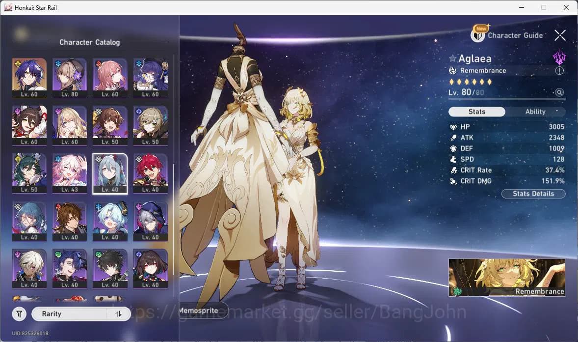 Honkai Star Rail Accounts ASIA|TL 65|15 limit|Archer prem,YaoGuang,Aglaea si image 13
