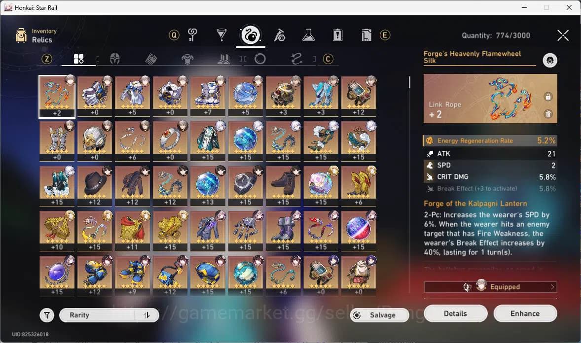 Honkai Star Rail Accounts ASIA|TL 65|15 limit|Archer prem,YaoGuang,Aglaea si image 8