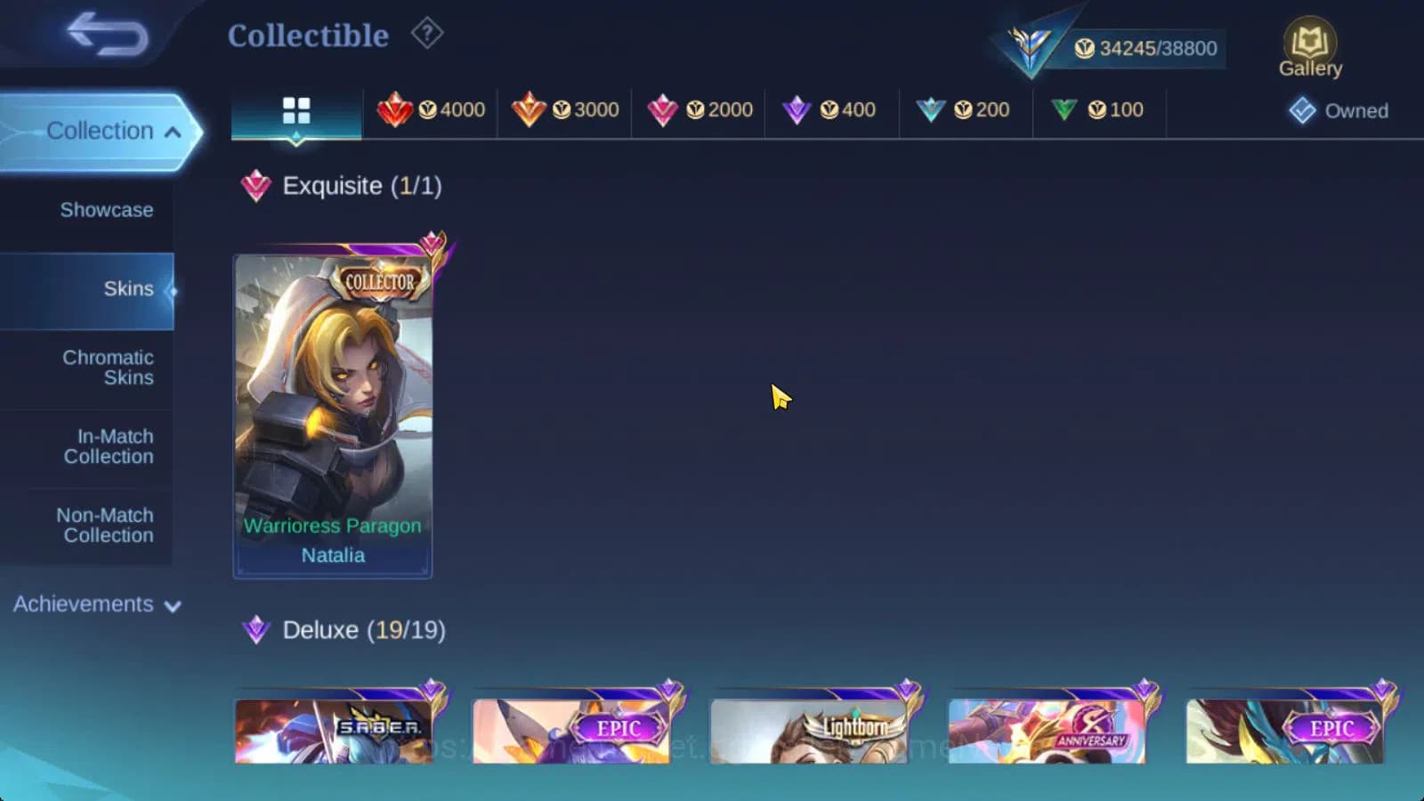 Mobile Legends: Bang Bang Accounts Hero 107|Skin 170|High Honor 48|CC Natalia,Gaara V image 7