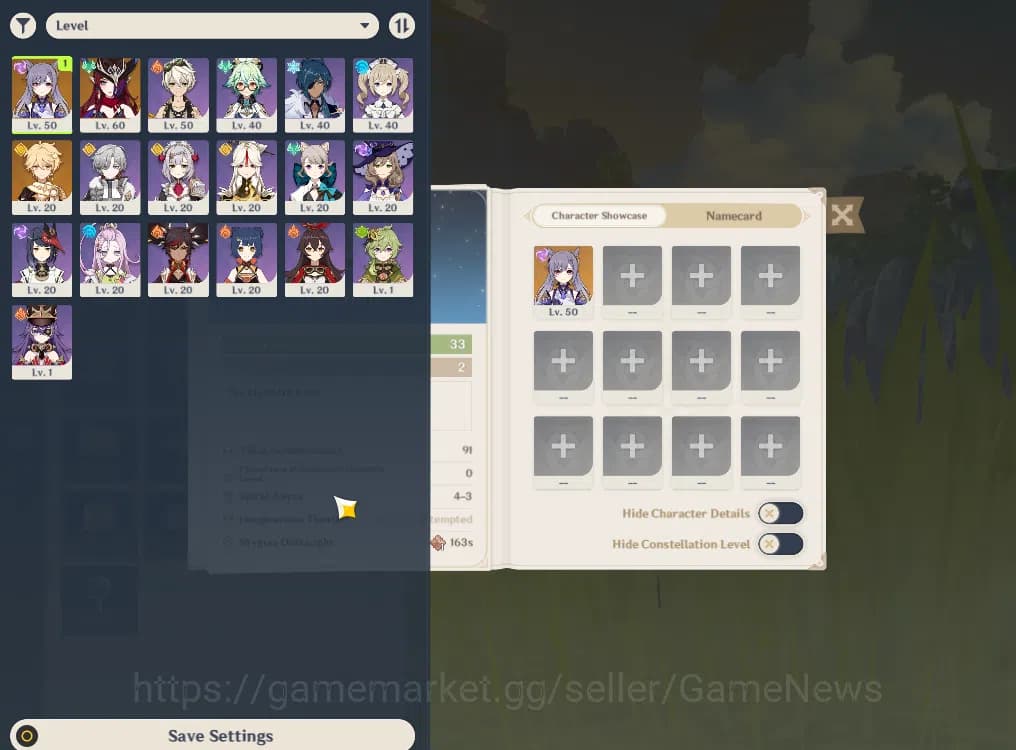 Genshin Impact Accounts ASIA|AR 33|1 Limited + 1(*5Weapon)|Chasca|McMale|L image 2