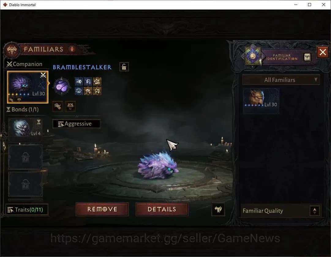 Diablo Immortal Accounts NA-High Heaven|CS ON|Lv60(447)|Druid|CR 32K|Reso 3 image 14