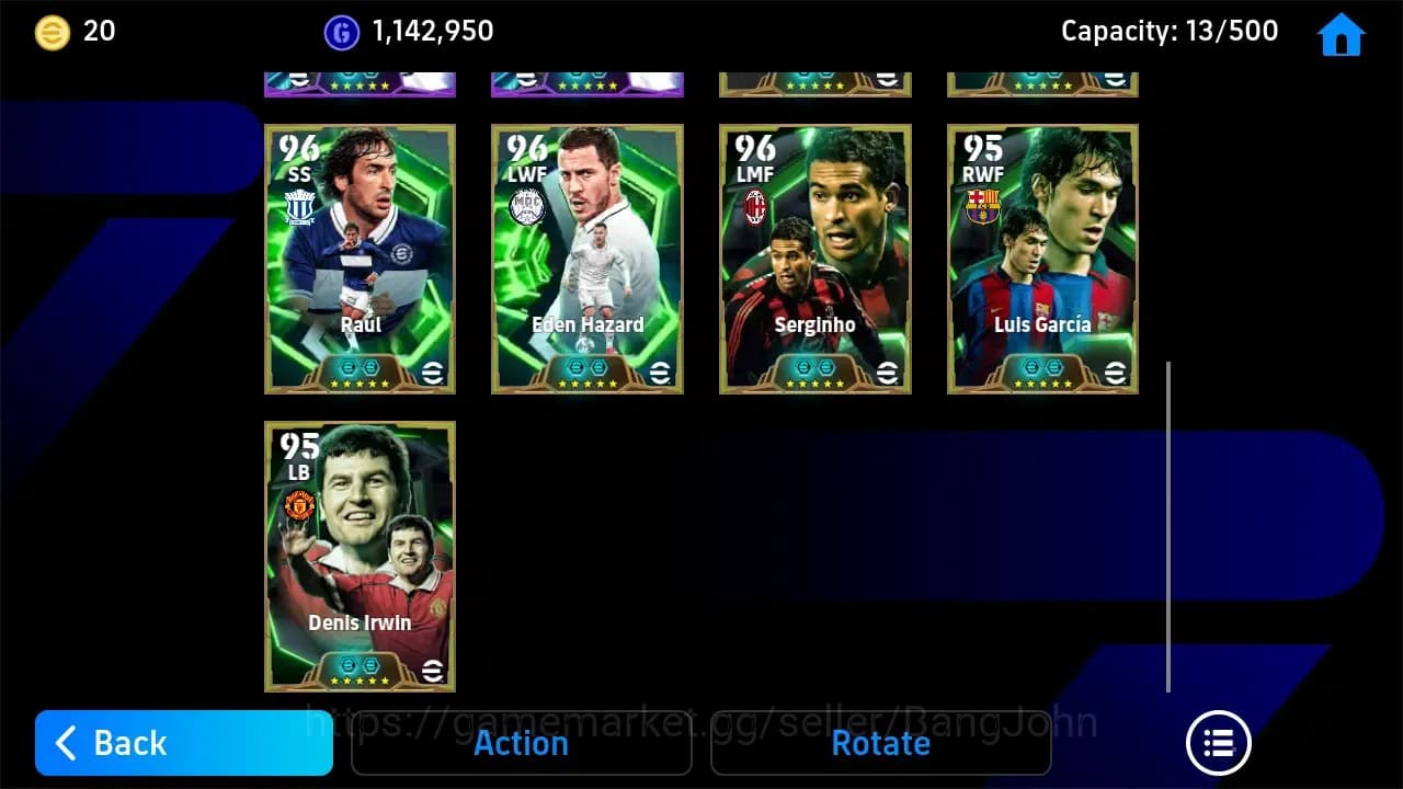 eFootball Accounts ANDROID|PW 3162|Adriano Epic,Pavel Nedved Epic,Rui image 3