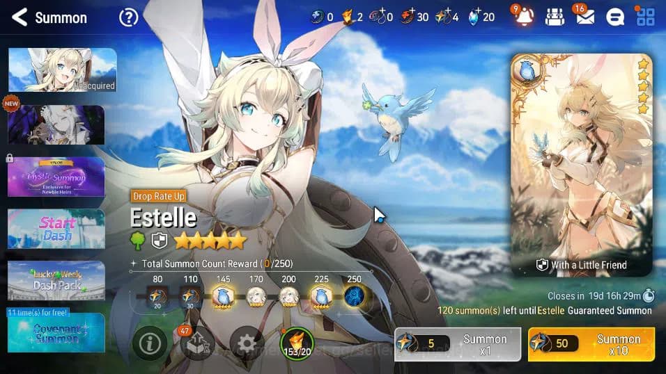 Epic Seven Accounts ASIA Unverif|New Era Mor lv6|2 ML(Salome,Solitaria image 11